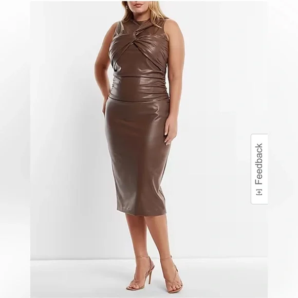 fashion designing dress in pakistan Hit Different Faux Leather Mini Dress Black